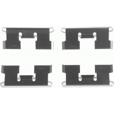 FBA448 FERODO Комплектующие, колодки дискового тормоза