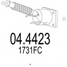 04.4423 MTS Катализатор