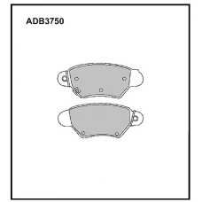 ADB3750 Allied Nippon Тормозные колодки