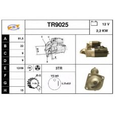 TR9025 SNRA Стартер