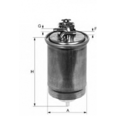 XN110 UNIFLUX FILTERS Топливный фильтр