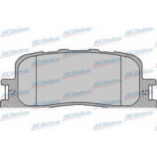 AC872481D AC Delco Комплект тормозных колодок, дисковый тормоз