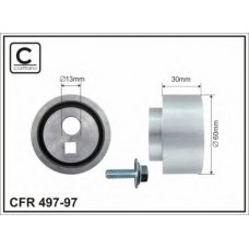 497-97 CAFFARO Натяжной ролик, ремень грм