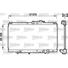 734109 VALEO Радиатор, охлаждение двигателя