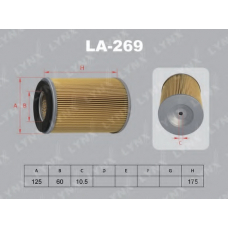 LA-269 LYNX Фильтр воздушный