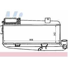 96852 NISSENS Интеркулер