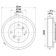 8DT 355 302-631<br />HELLA PAGID