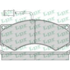 05P1155 LPR Комплект тормозных колодок, дисковый тормоз