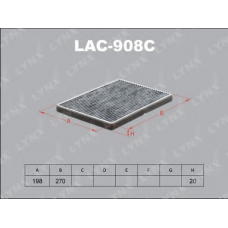 LAC-908C LYNX Lac908c cалонный фильтр lynx
