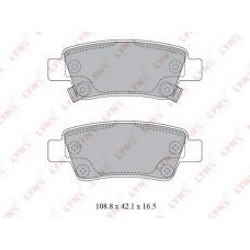 BD3430 LYNX Колодки honda cr-v 2.0-2.4 07>