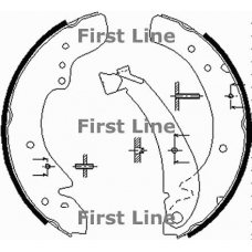 FBS506 FIRST LINE Комплект тормозных колодок