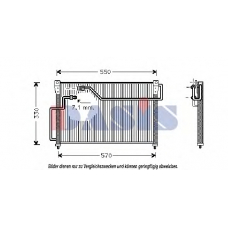 112050T AKS DASIS Конденсатор, кондиционер