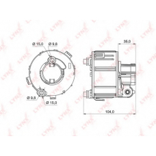 LF993M LYNX Фильтр топливный