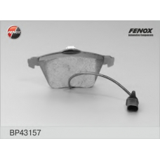 BP43157 FENOX Комплект тормозных колодок, дисковый тормоз
