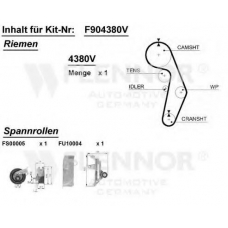 F914351V FLENNOR Комплект ремня грм