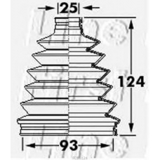 FCB6124 FIRST LINE Пыльник, приводной вал