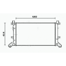 RM0318 EQUAL QUALITY Радиатор, охлаждение двигателя