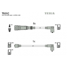 T931C TESLA Комплект проводов зажигания