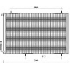 350203254000 MAGNETI MARELLI Конденсатор, кондиционер