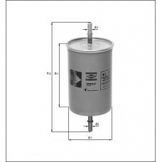 KL 257 KNECHT Топливный фильтр