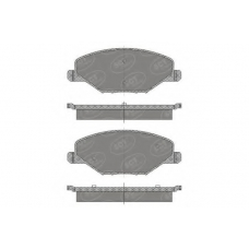 SP 668 SCT Комплект тормозных колодок, дисковый тормоз