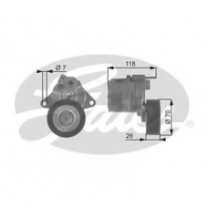 T38415 GATES Натяжной ролик, поликлиновой  ремень