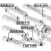 BZAB-009 FEBEST Подвеска, рычаг независимой подвески колеса