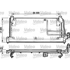 816902 VALEO Конденсатор, кондиционер