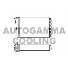 101765 AUTOGAMMA Теплообменник, отопление салона