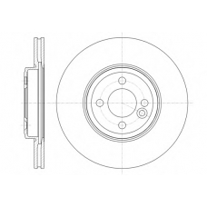 61334.10 ROADHOUSE Тормозной диск