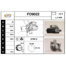 FO9022 SNRA Стартер