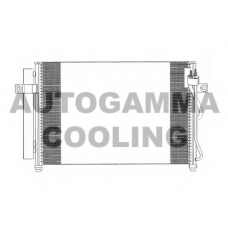 104096 AUTOGAMMA Конденсатор, кондиционер