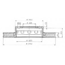 BDC3908 QUINTON HAZELL Тормозной диск