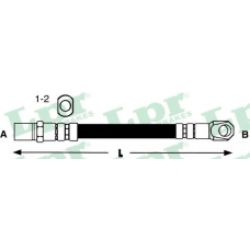 6T46669 LPR Тормозной шланг