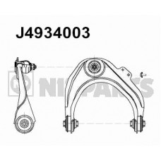 J4934003 NIPPARTS Рычаг независимой подвески колеса, подвеска колеса