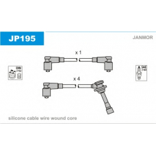 JP195 JANMOR Комплект проводов зажигания