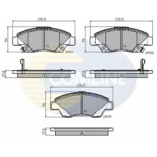 CBP32036 COMLINE Комплект тормозных колодок, дисковый тормоз