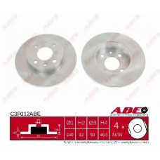 C3F012ABE ABE Тормозной диск