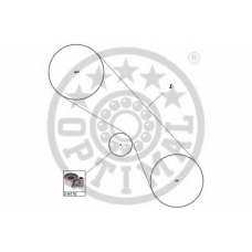 SK-1713 OPTIMAL Комплект ремня ГРМ