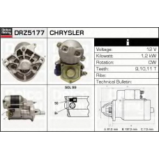 DRZ5177 DELCO REMY Стартер