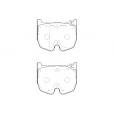 WBP23541A WAGNER LOCKHEED Комплект тормозных колодок, дисковый тормоз