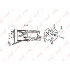 LF986M LYNX Фильтр топливный погружной