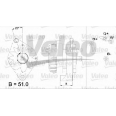 436676 VALEO Генератор