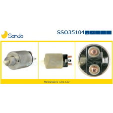 SSO35104.0 SANDO Тяговое реле, стартер