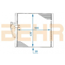 7402003 BEHR Condenser