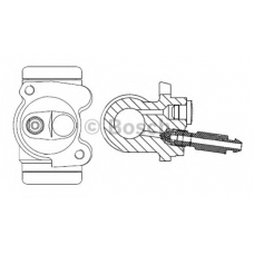 F 026 002 363 BOSCH Колесный тормозной цилиндр