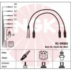 8623 NGK Комплект проводов зажигания