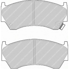 FSL1091 FERODO Комплект тормозных колодок, дисковый тормоз