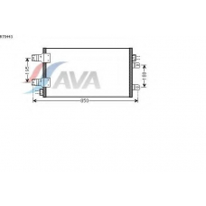 RT5443 AVA Конденсатор, кондиционер