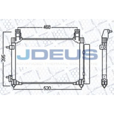 756M11 JDEUS Конденсатор, кондиционер